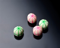 【冷凍】生細工麩　赤青てまり